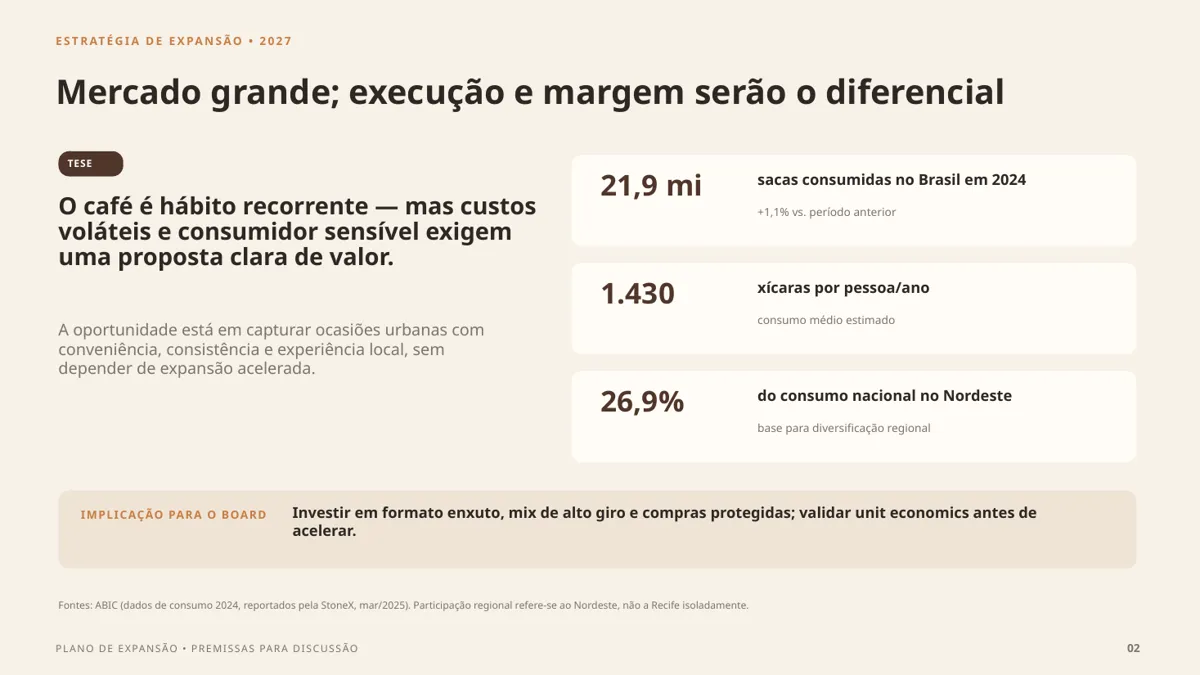 Slide 2 da apresentação gerada pelo Agente
