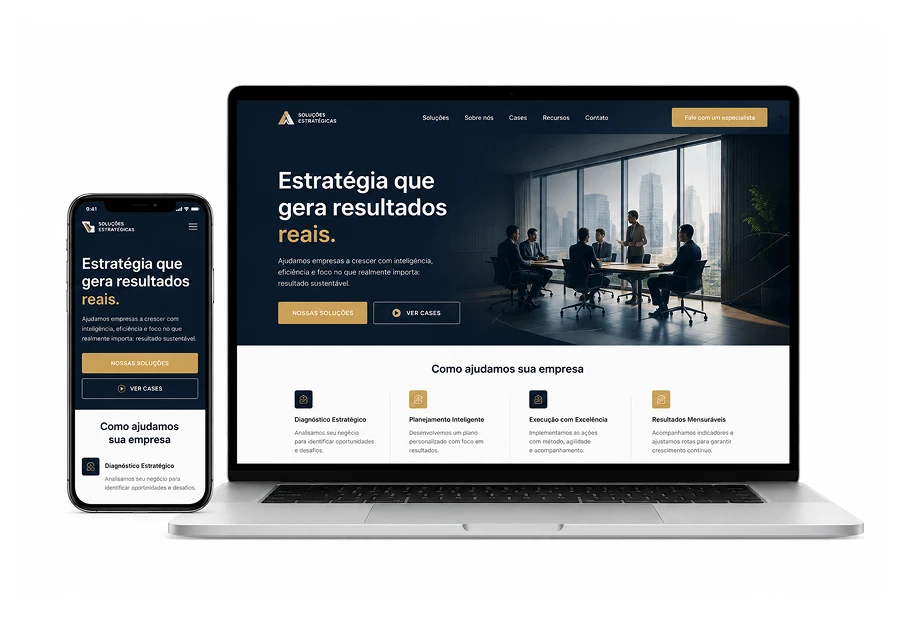 Sites profissionais