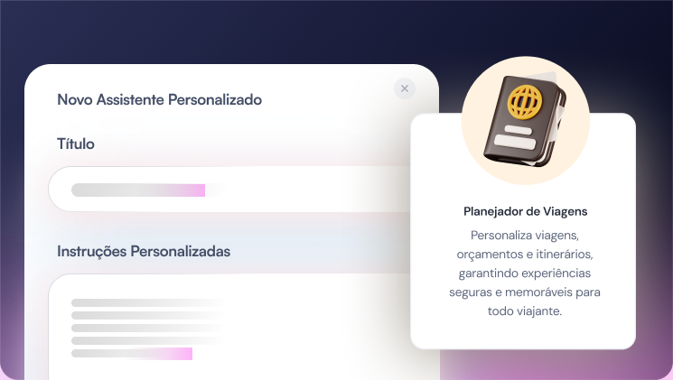 Crie seu proprio assistente
