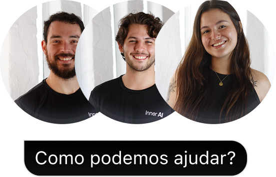 Equipe de vendas da Inner ai.